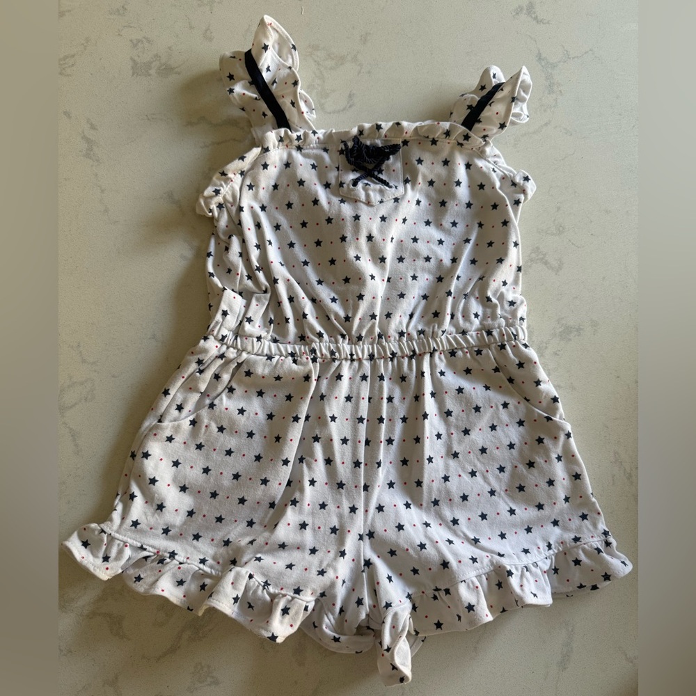 Janie and Jack Patriotic Romper